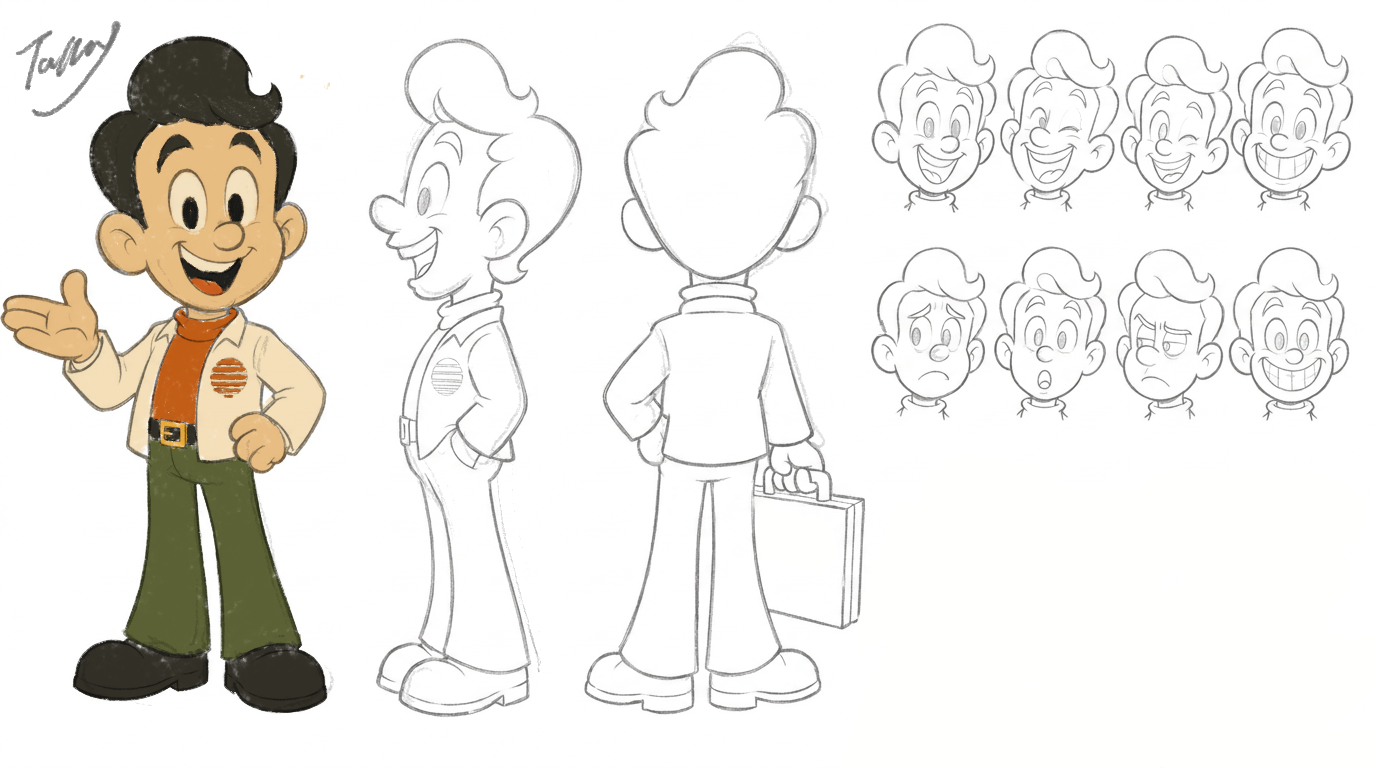 Tally — Corporate IP Character